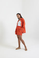 Stripes shirt + shorts