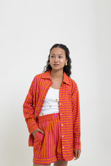 Stripes shirt + shorts