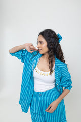 Stripes shirt + shorts