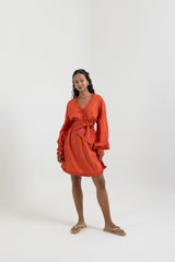 Stripes Dress With Belt