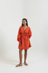 Stripes Dress With Belt