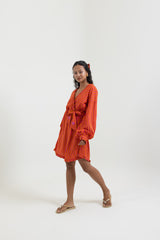 Stripes Dress With Belt