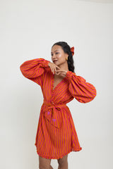 Stripes Dress With Belt