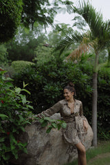 Leopard shirt + skorts