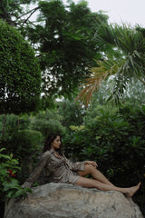 Leopard shirt + skorts