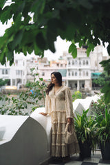 Lace me not top maxi