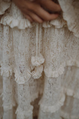 Lace me not top maxi