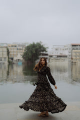 Lace me not top maxi