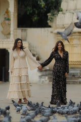 Lace me not top maxi