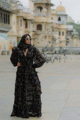 Lace me not top maxi