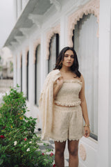 Lace me not tube top