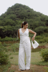 Star girl wrap top + pants