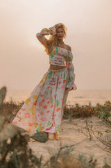Sugar on the beach corset + skirt