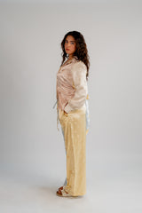 Flower girl shirt + pants