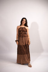 Safari 3 layered skirt