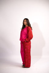 Spf balloon sleeve top + Pants