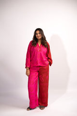 Spf balloon sleeve top + Pants