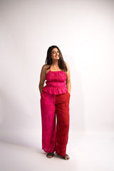 Spf backless top + pants