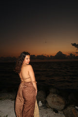 Safari backless top + pants