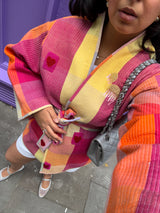 Shloka in Rainbow jacket
