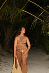 Safari backless top + pants