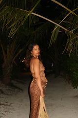 Safari backless top + pants