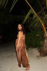 Safari backless top + pants