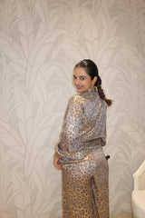 Leopard shirt + pants