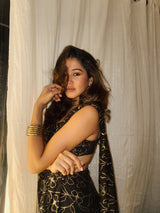 Anmol Duaa in Rani saree