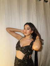 Anmol Duaa in Rani saree