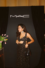 Anmol Duaa in Rani saree