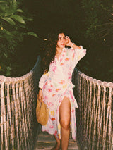 Shivani Parihar in sugar on the beach shirt dress