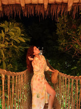 Shivani Parihar in sugar on the beach shirt dress