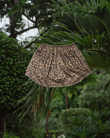 Leopard skorts
