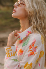 Sugar on the beach shirt dress