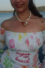 Sugar on the beach corset + skorts