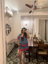 Tassel love story shirt + skorts