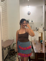 Tassel love story shirt + skorts