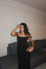 Anmol Dua in sugar bling corset dress
