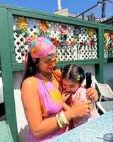 Sanjana Rishi in Sugar Sun Top + Skirt