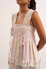 Pastel parade maxi