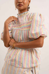 Pastel parade top