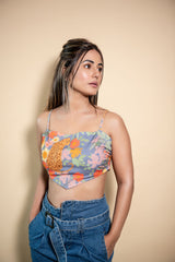 Reversible bandana top