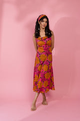 Siolim cowl neck dress