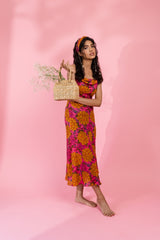 Siolim cowl neck dress