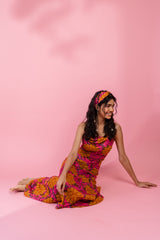 Siolim cowl neck dress