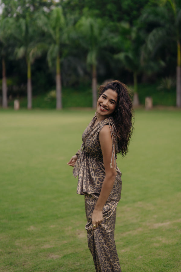 Leopard top