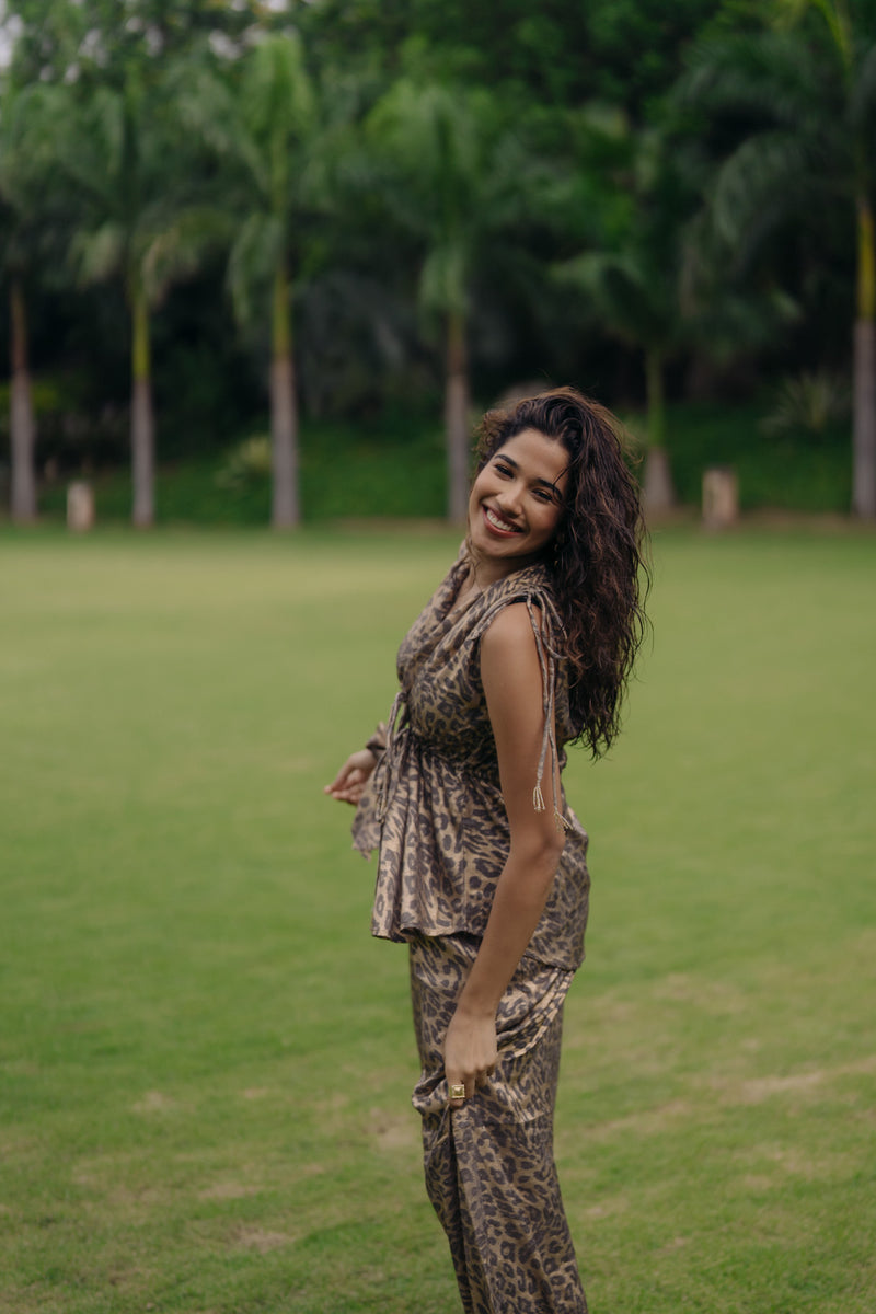 Leopard pants