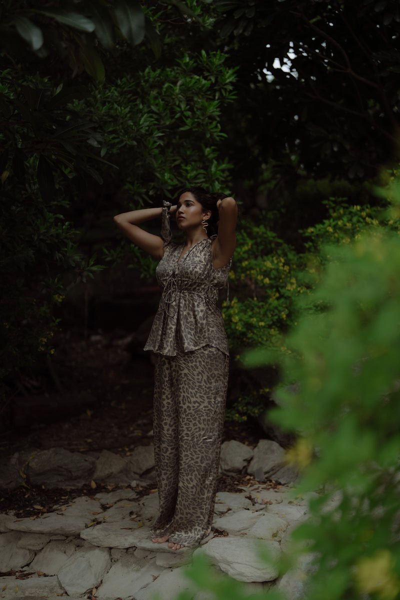 Leopard pants