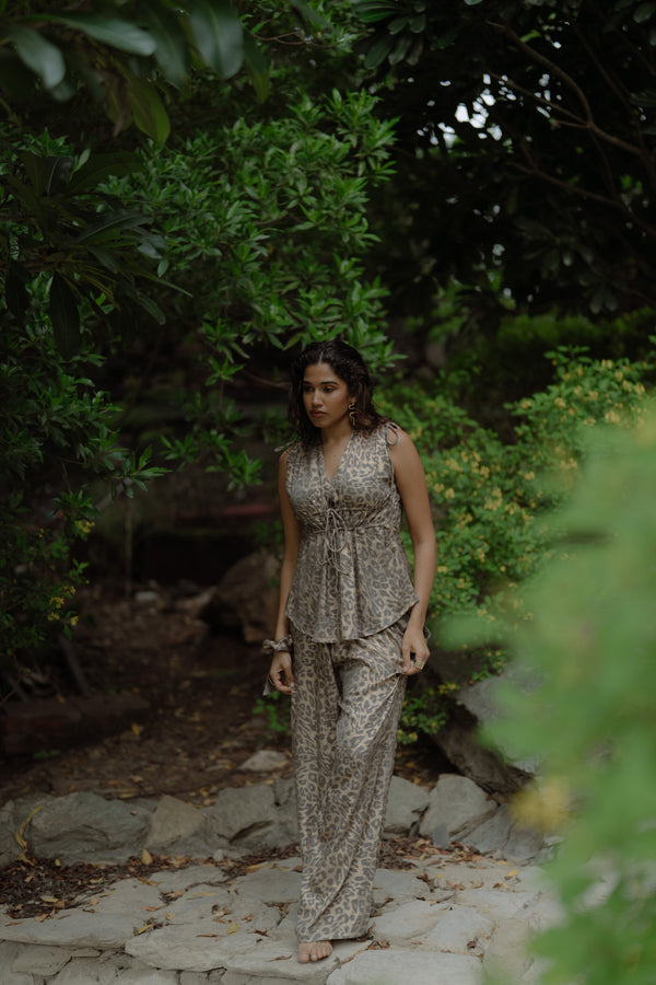 Leopard pants